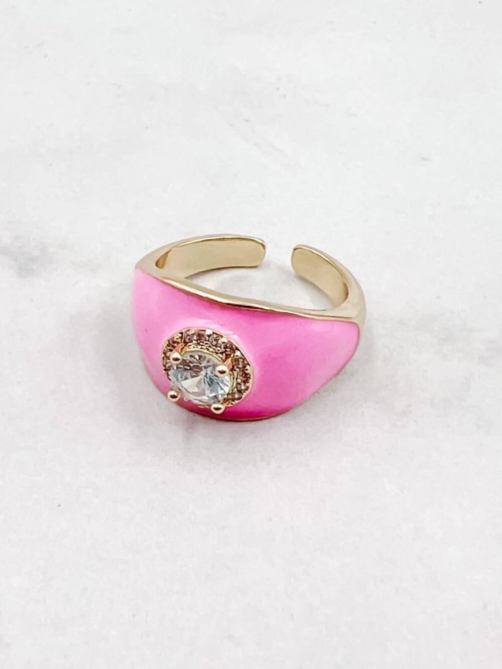 Irene Light Pink Ring